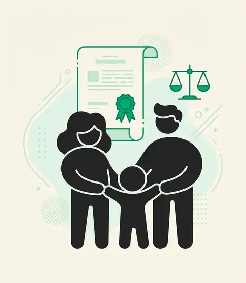 FirmFirst dashboard showing a family law inquiry notification with prospect details and intelligence signals