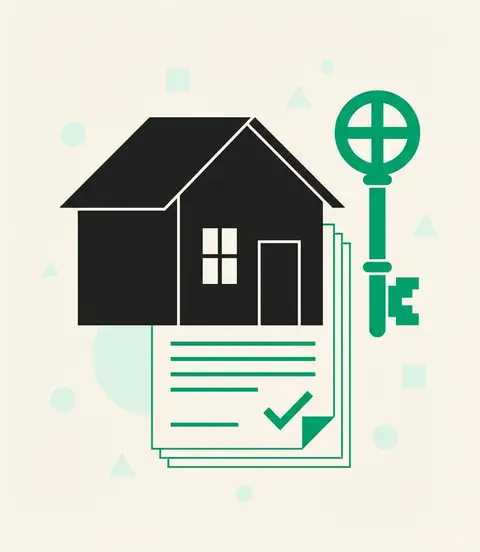 FirmFirst dashboard showing a real estate closing inquiry notification on a mobile phone