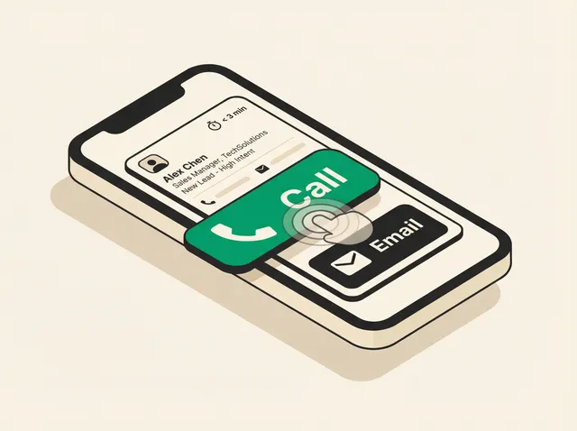 Step 5: You respond in minutes